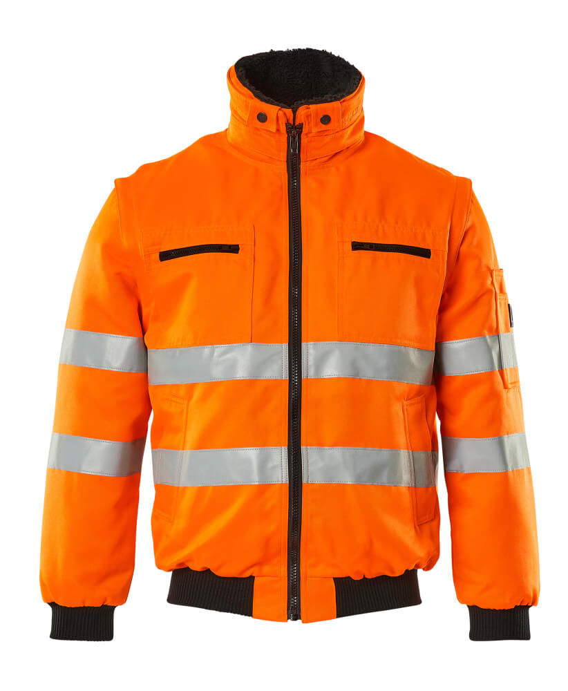 00520-660-14 Pilot Jacket - hi-vis orange