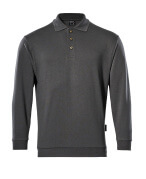 00785-280-18 Polo Sweatshirt - dark anthracite