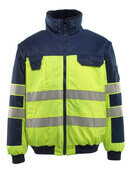 00920-660-171 Pilot Jacket - hi-vis yellow/navy