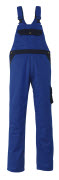 00969-430-1101 Bib & Brace with kneepad pockets - royal/navy