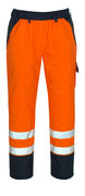 07090-880-141 Over Trousers - hi-vis orange/navy