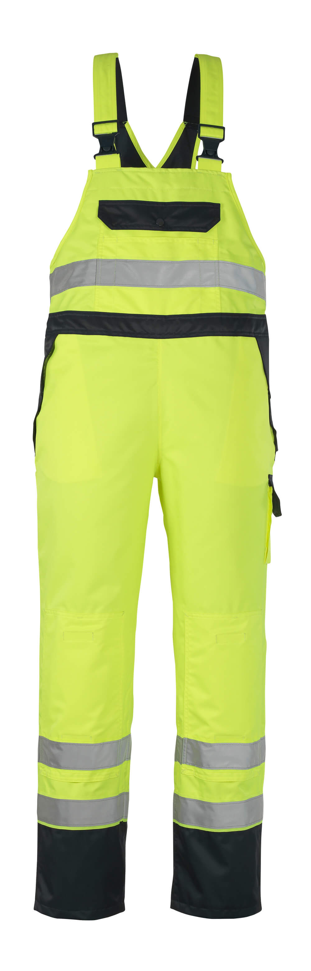 MASCOT 19078 Accelerate Safe Trousers With Kneepad Pockets  Womens   HiVis YellowDark Petroleum