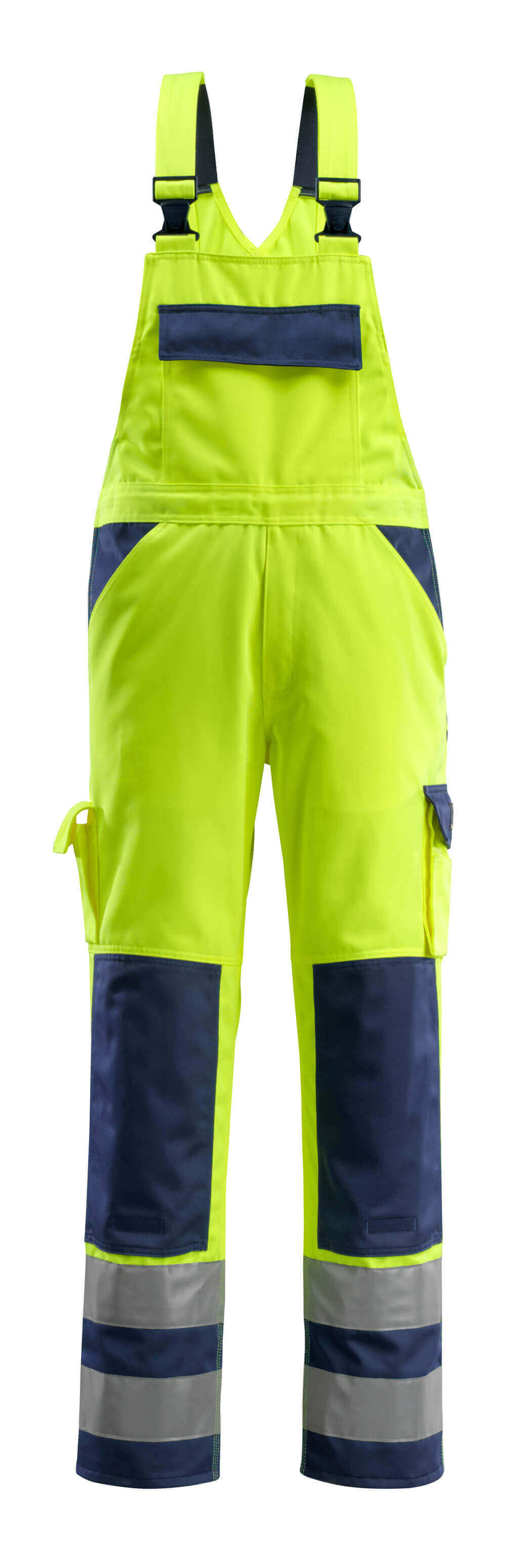 Mascot Safe Compete Barras Bib & Brace with kneepad pockets, front