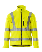 08005-159-17 Softshell Jacket - hi-vis yellow