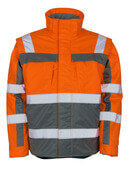09335-880-14888 Winter Jacket - hi-vis orange/anthracite