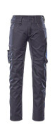 12579-442-01011 Trousers with thigh pockets - dark navy/royal