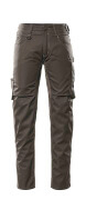 12579-442-1809 Trousers with thigh pockets - dark anthracite/black
