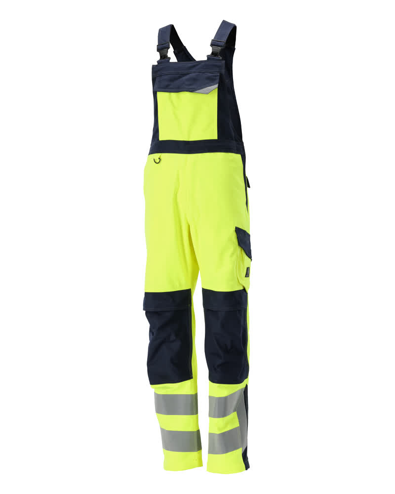 Mascot Multisafe Davos Bib & Brace with kneepad pockets, detail