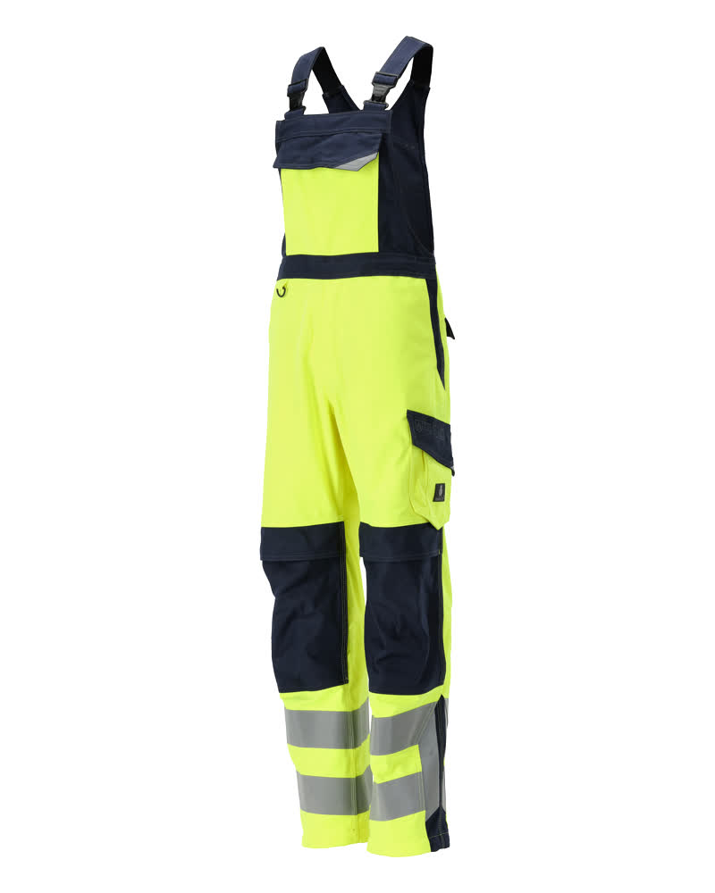 Mascot Multisafe Davos Bib & Brace with kneepad pockets, detail