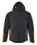 15035-222-01014 Winter Jacket - dark navy/hi-vis orange