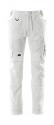 15079-010-06 Trousers with kneepad pockets - white
