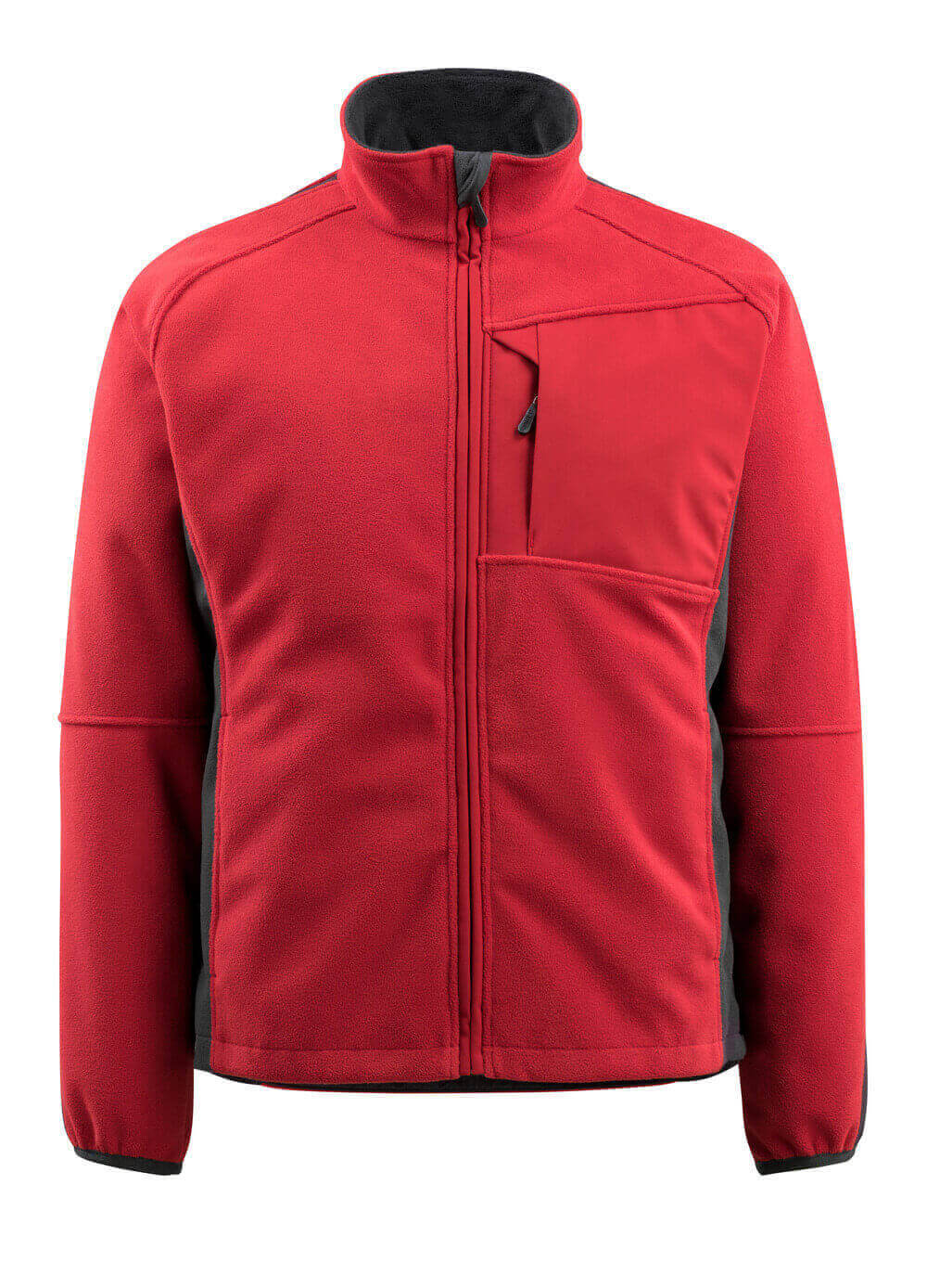 15603-259-0209 Fleece Jacket - red/black