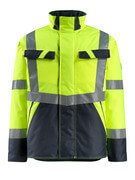 15935-126-17010 Winter Jacket - hi-vis yellow/dark navy