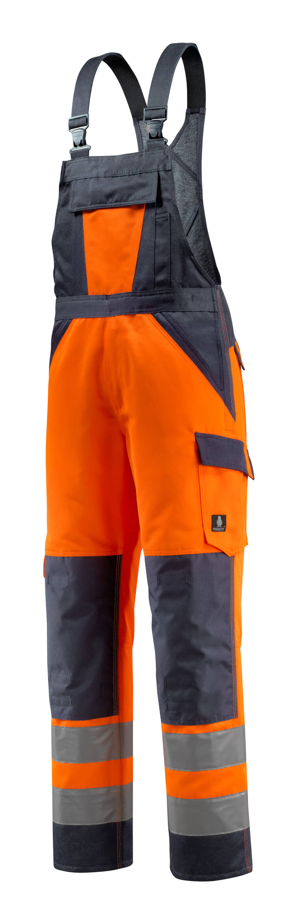 Mascot Safe Light Gosford Bib & Brace with kneepad pockets, detail