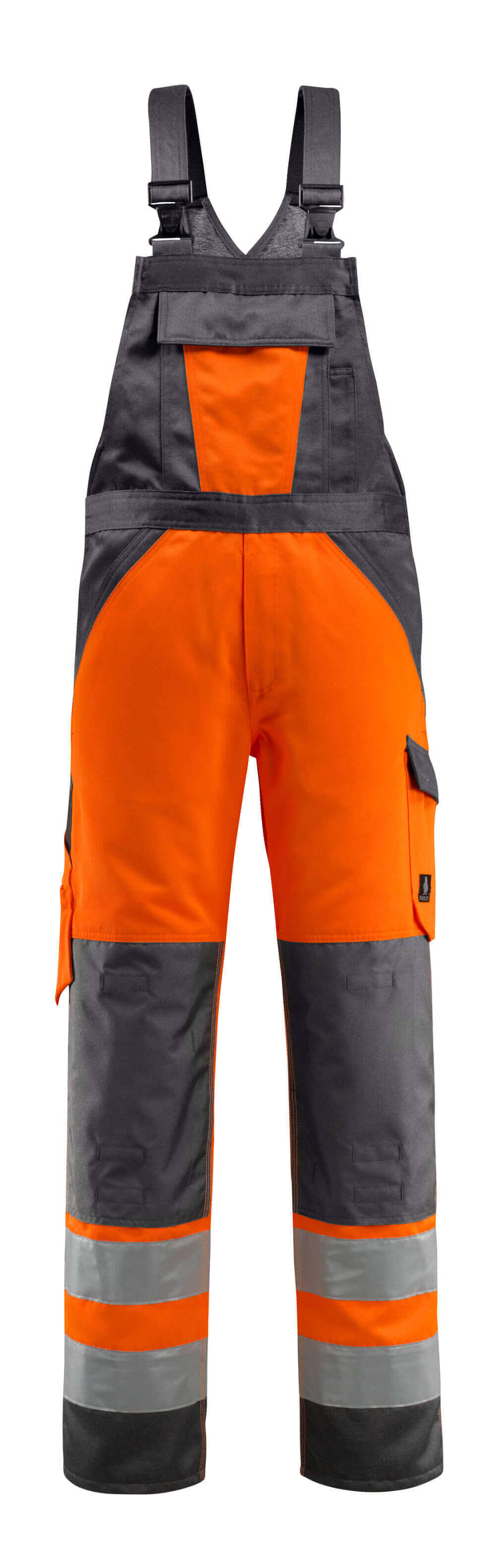 Mascot Safe Light Gosford Bib & Brace with kneepad pockets, front