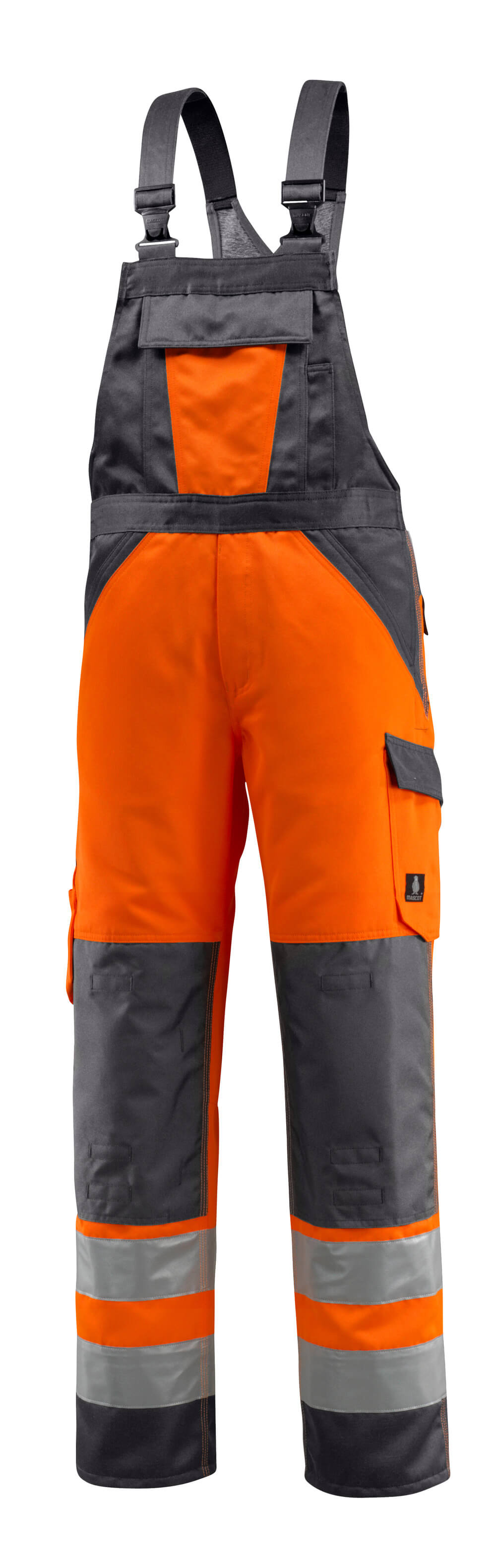 Mascot Safe Light Gosford Bib & Brace with kneepad pockets, detail