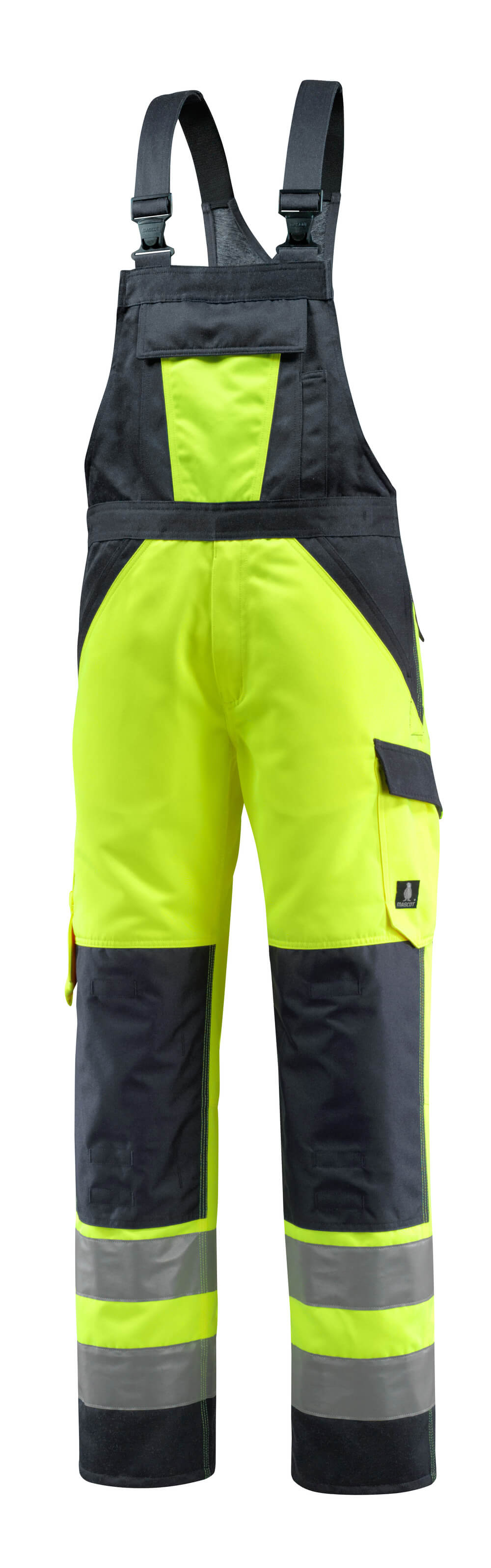 Mascot Safe Light Gosford Bib & Brace with kneepad pockets, detail