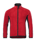16003-302-0209 Fleece Jacket - red/black