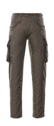 16279-230-11010 Trousers with thigh pockets - royal/dark navy