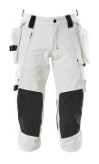 17049-311-06 ¾ Length Trousers with holster pockets - white