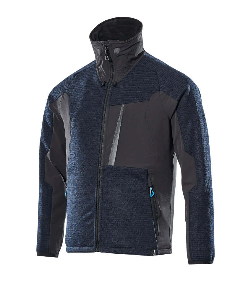 Mascot Advanced Knitted Jacket with zipper, detail