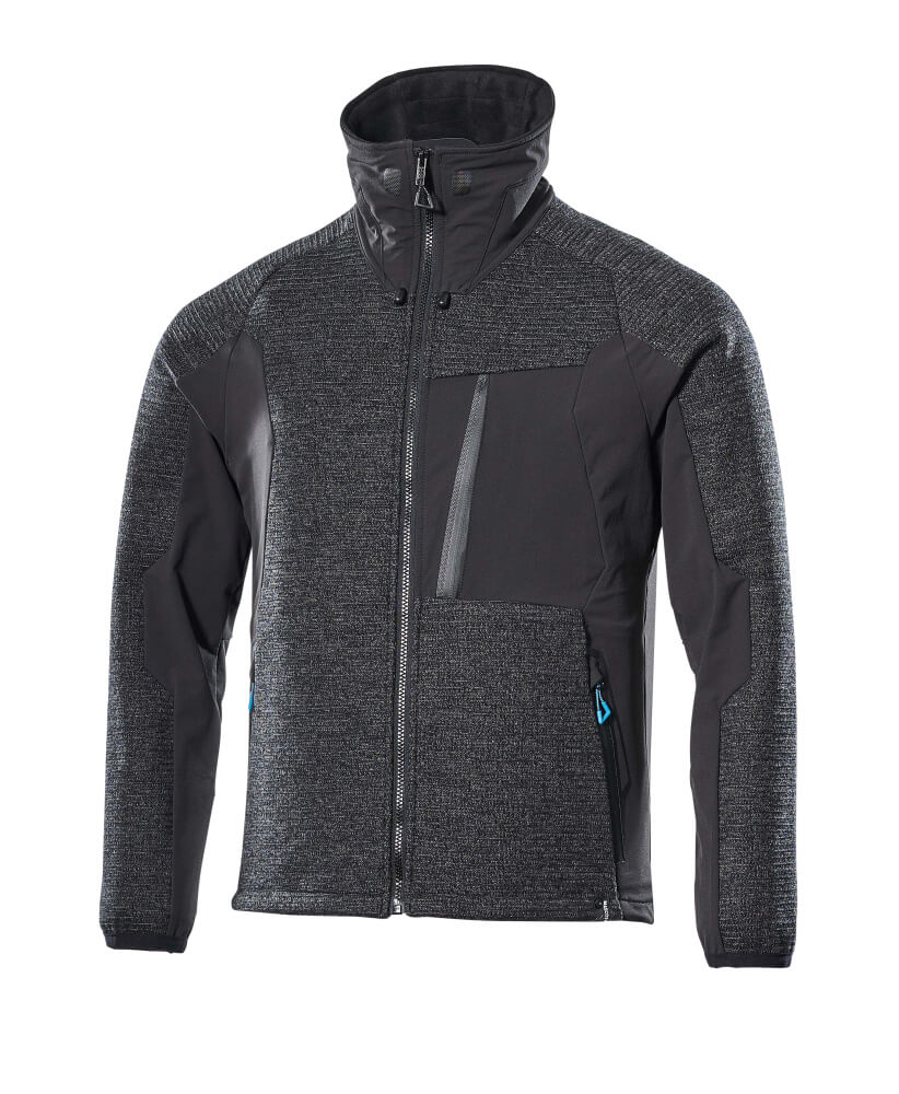 Mascot Advanced Knitted Jacket with zipper, detail