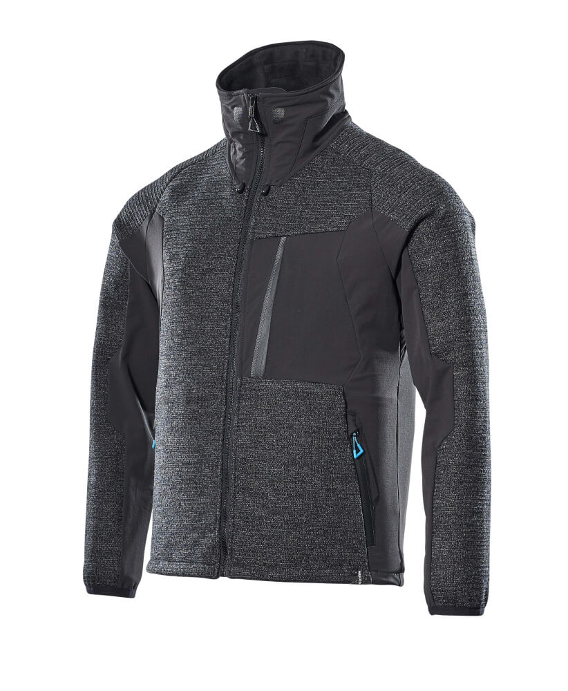 Mascot Advanced Knitted Jacket with zipper, detail