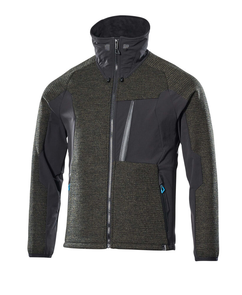 Mascot Advanced Knitted Jacket with zipper, detail