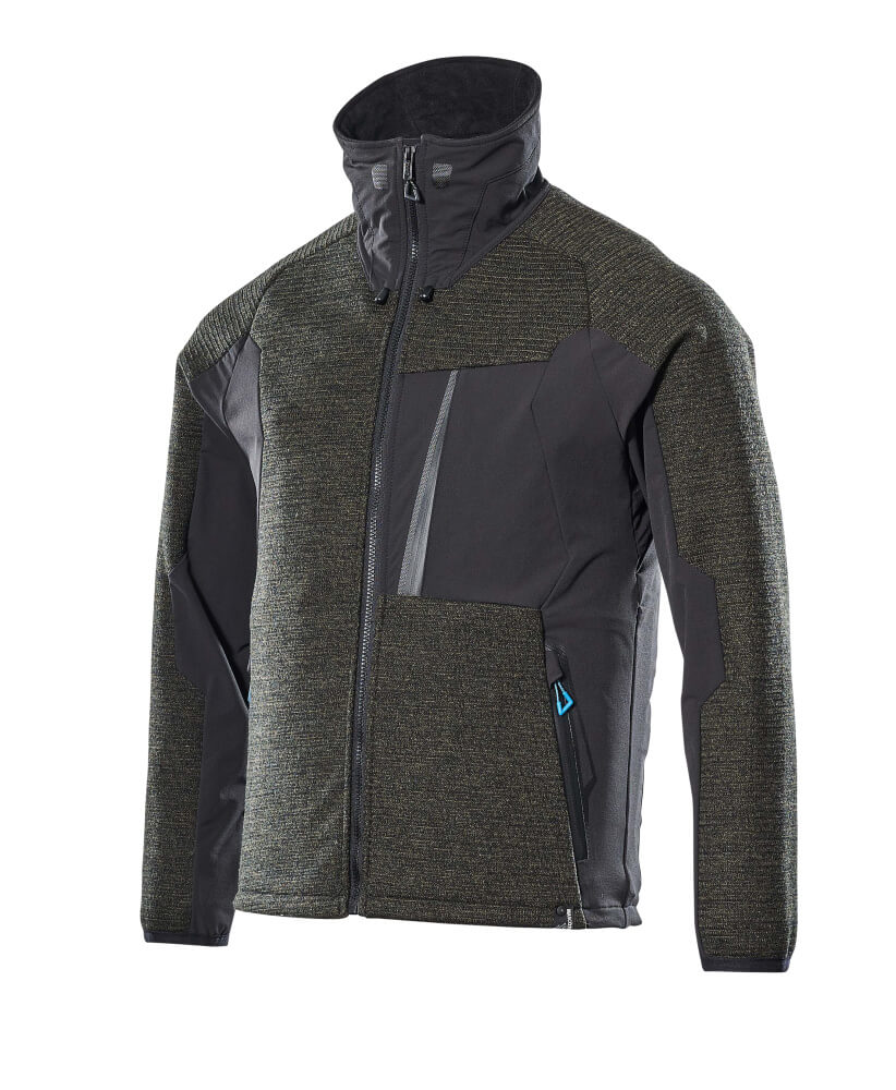 Mascot Advanced Knitted Jacket with zipper, detail