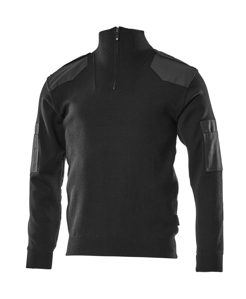 Mascot Frontline Nanterre Knitted Jumper with half zip, detail