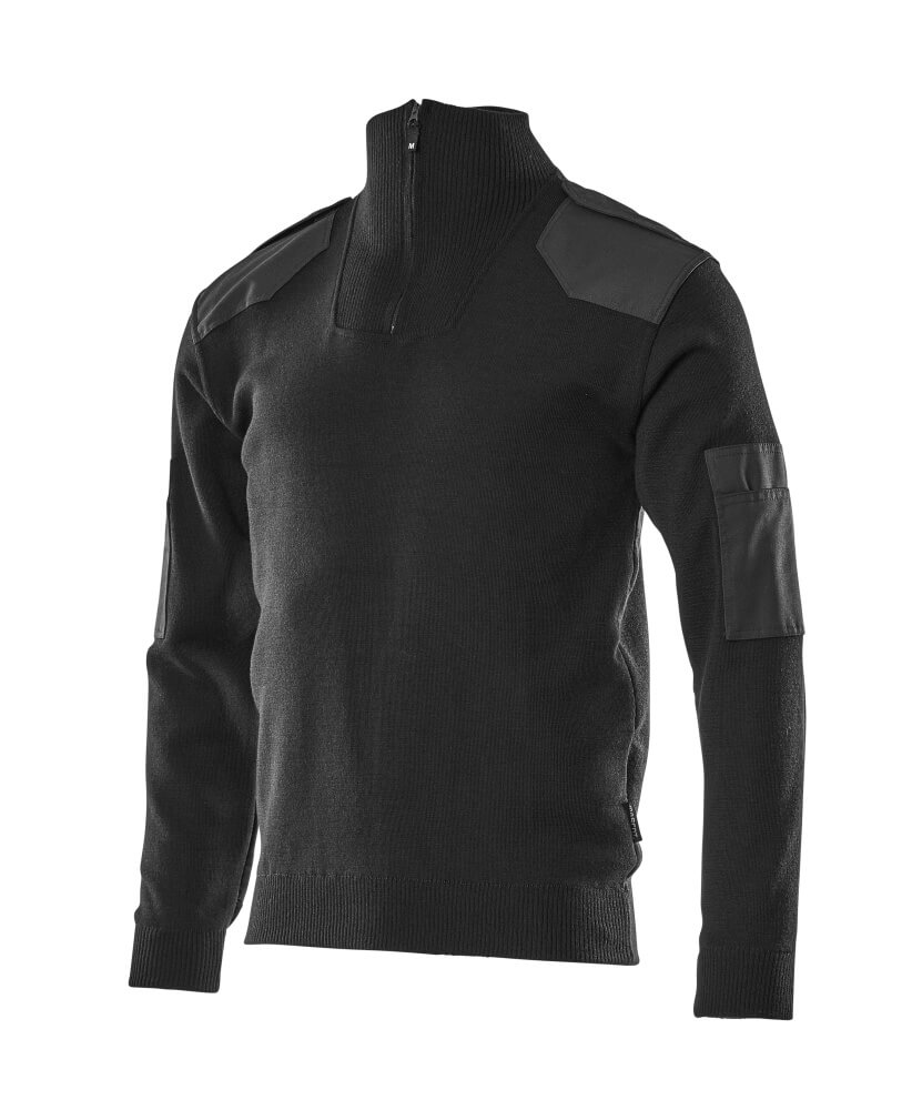 Mascot Frontline Nanterre Knitted Jumper with half zip, detail