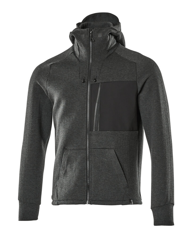 Mascot Advanced Hoodie with zipper, detail