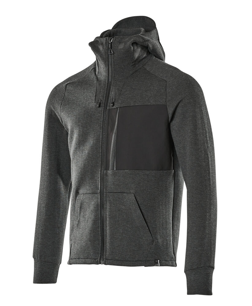 Mascot Advanced Hoodie with zipper, detail