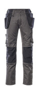 17631-442-1809 Trousers with holster pockets - dark anthracite/black