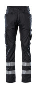 17879-230-09 Trousers with thigh pockets - black