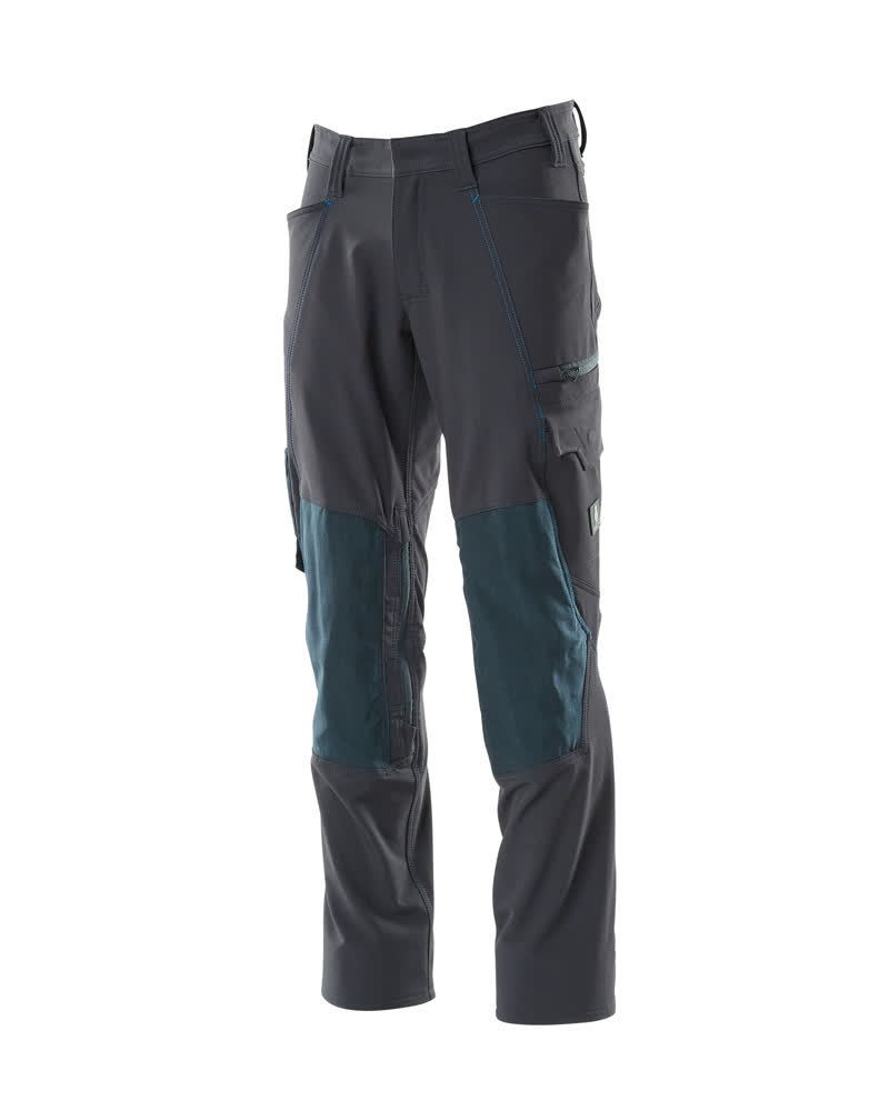 Mascot Accelerate Trousers with kneepad pockets, detail