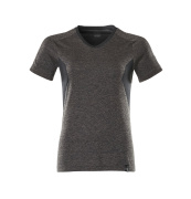 18092-801-1809 T-shirt - dark anthracite-flecked/black
