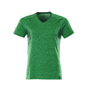 18092-801-33303 T-shirt - grass green-flecked/green