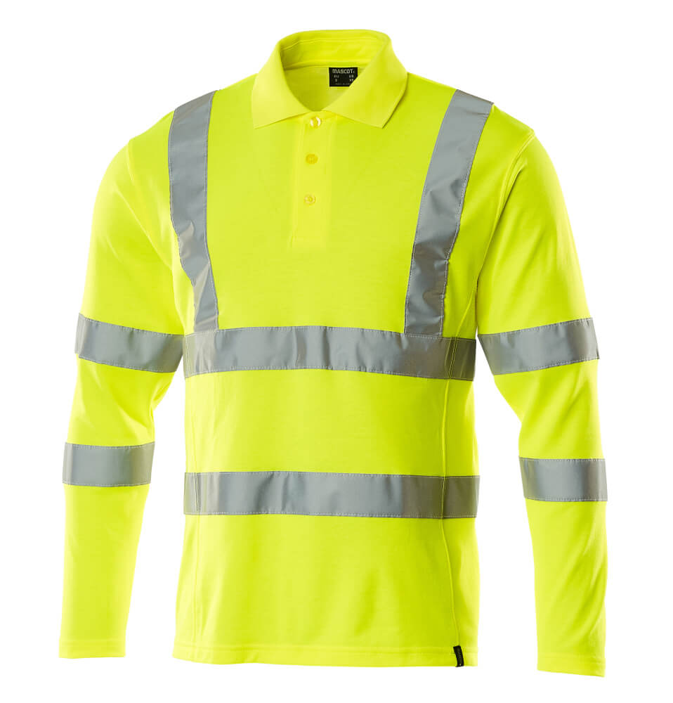 Mascot Safe Classic Polo Shirt, long-sleeved, detail