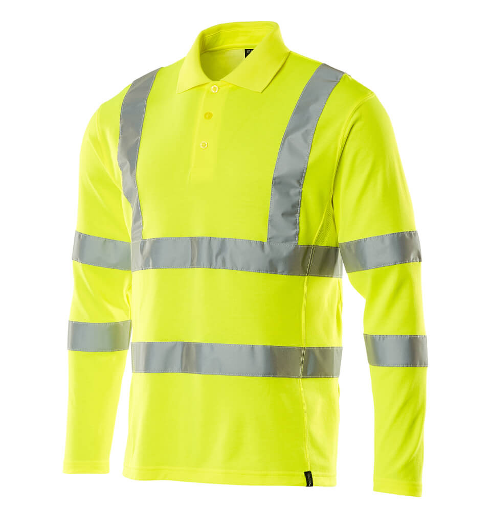 Mascot Safe Classic Polo Shirt, long-sleeved, detail