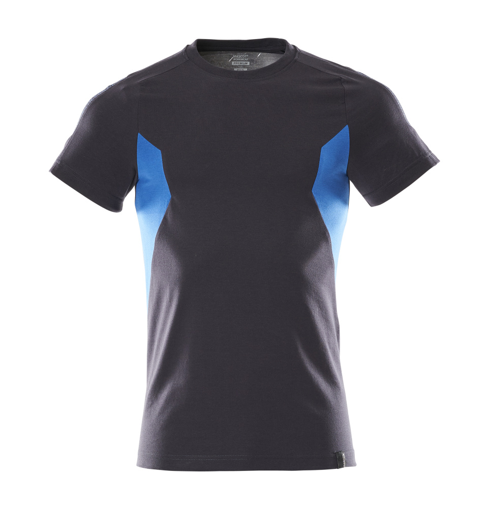 18382-959-01091 T-shirt - dark navy/azure blue