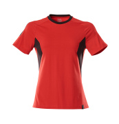 18392-959-20209 T-shirt - traffic red/black