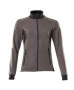 18494-962-1809 Sweatshirt with zipper - dark anthracite/black