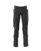 18579-442-09 Trousers with kneepad pockets - black