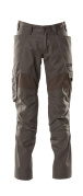 18579-442-03 Trousers with kneepad pockets - green