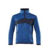 18903-316-91010 Fleece Jumper for children - azure blue/dark navy