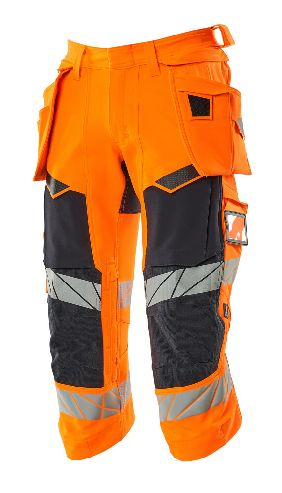 Mascot Accelerate Safe ¾ Length Trousers with holster pockets, detail