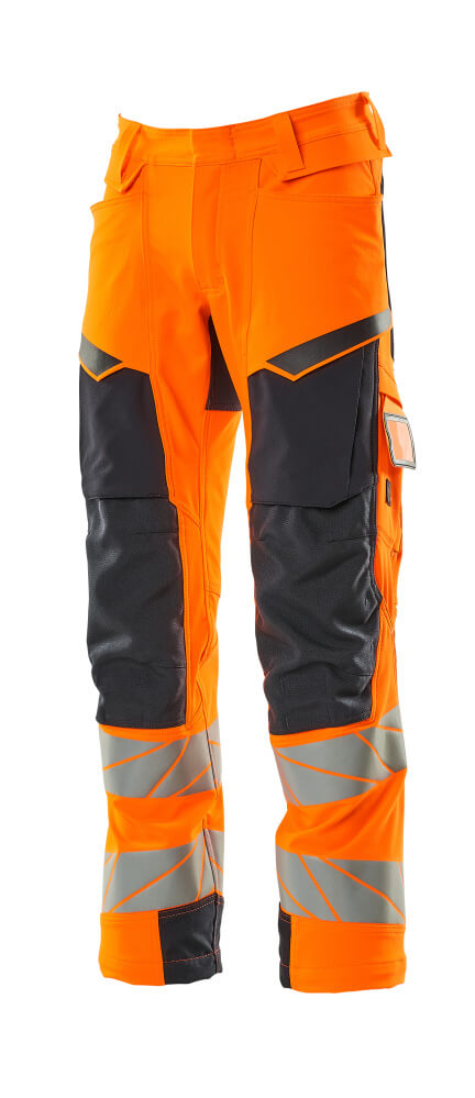 Mascot Accelerate Safe Trousers with kneepad pockets, detail