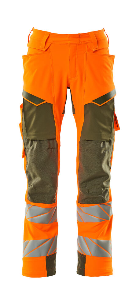 Mascot Accelerate Safe Trousers with kneepad pockets, front