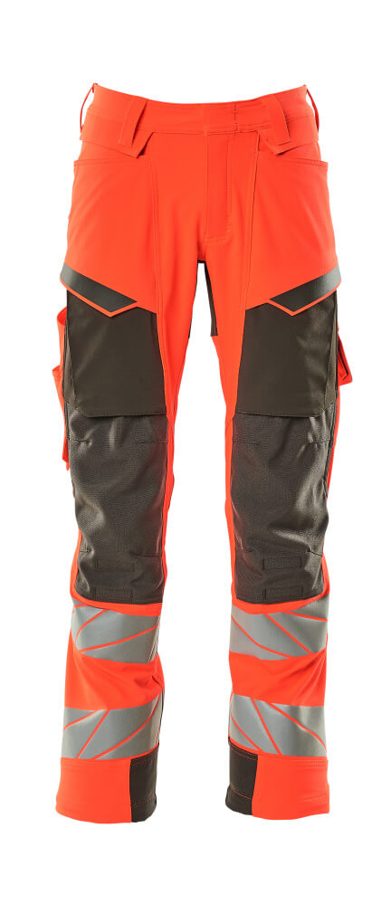 Mascot Accelerate Safe Trousers with kneepad pockets, front
